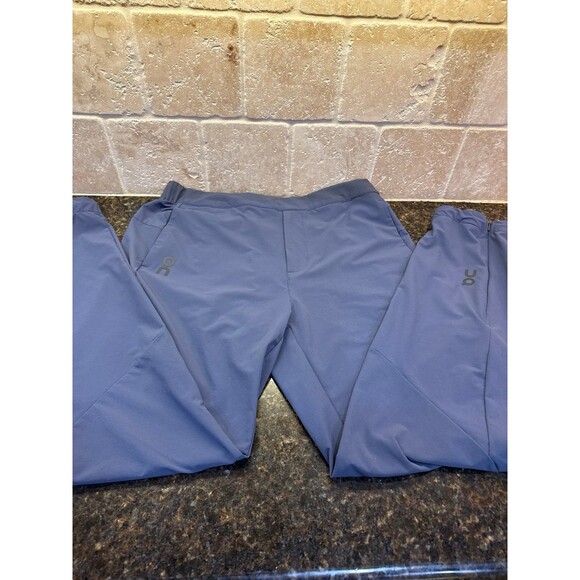 On Cloud Run On Clouds Men’s Track Running Pants Navy Blue Size L EUC - Picture 2 of 6